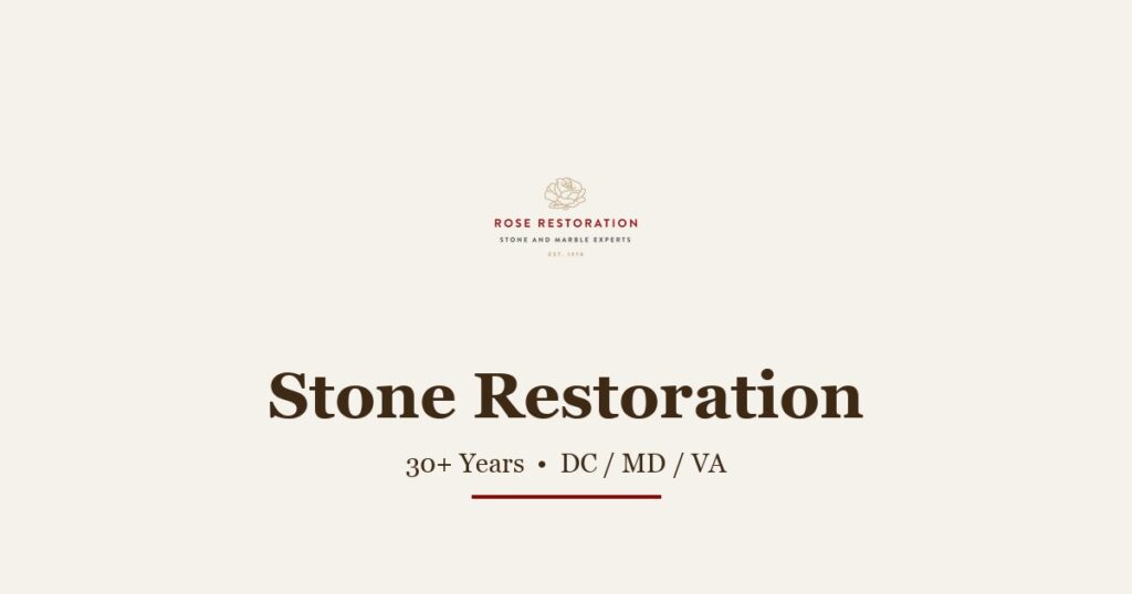 Protecting natural stone through seasons — Rose Restoration