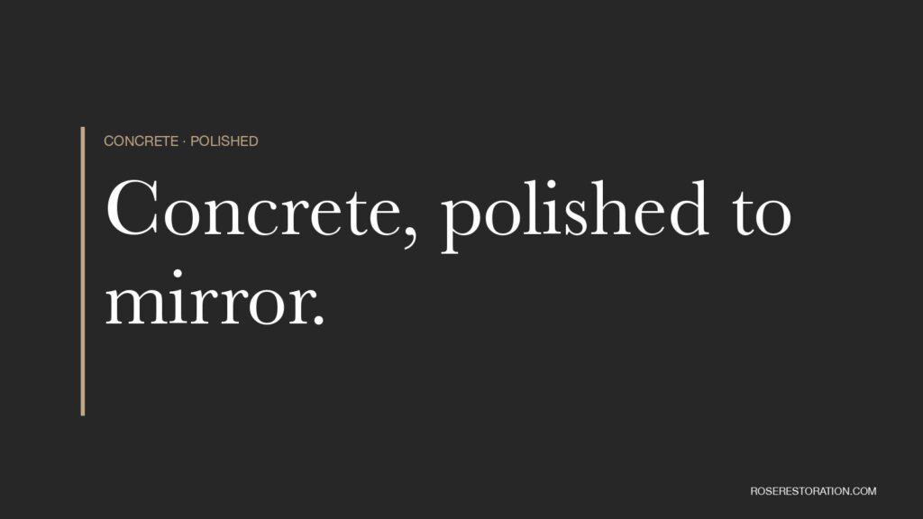 Concrete 01 | Rose Restoration