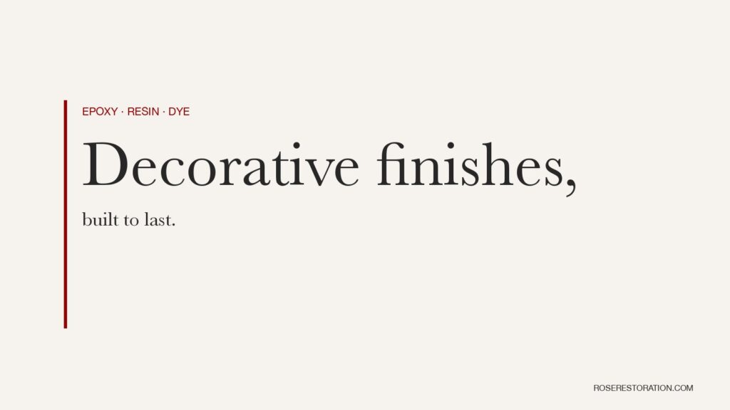 Concrete 03 | Rose Restoration