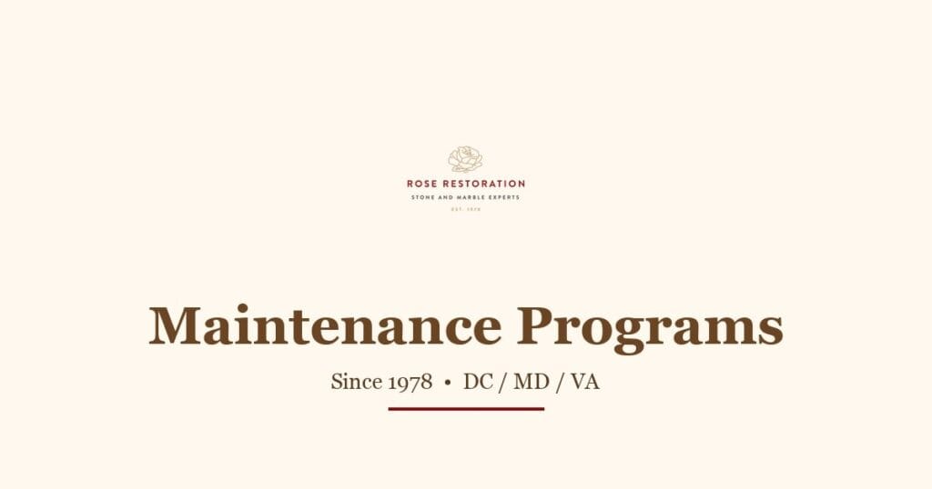 Post-Renovation Stone Care Guide — Rose Restoration
