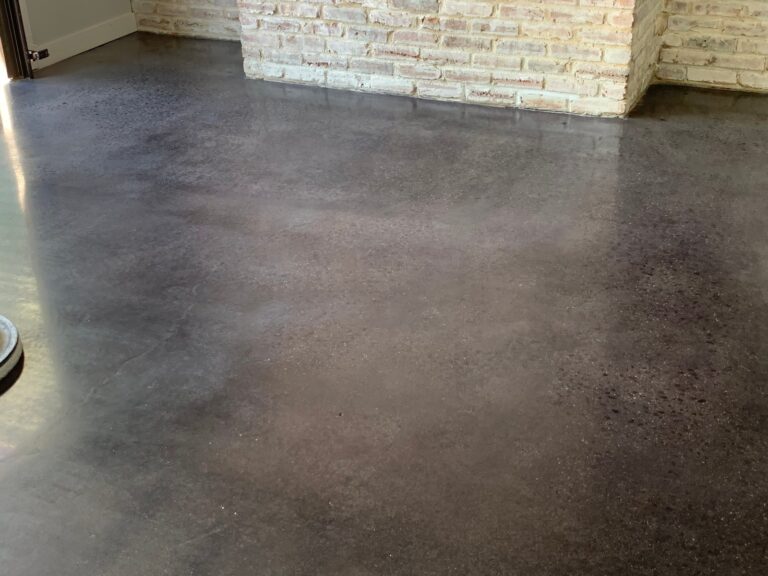 Polished concrete floor, Rose Restoration project