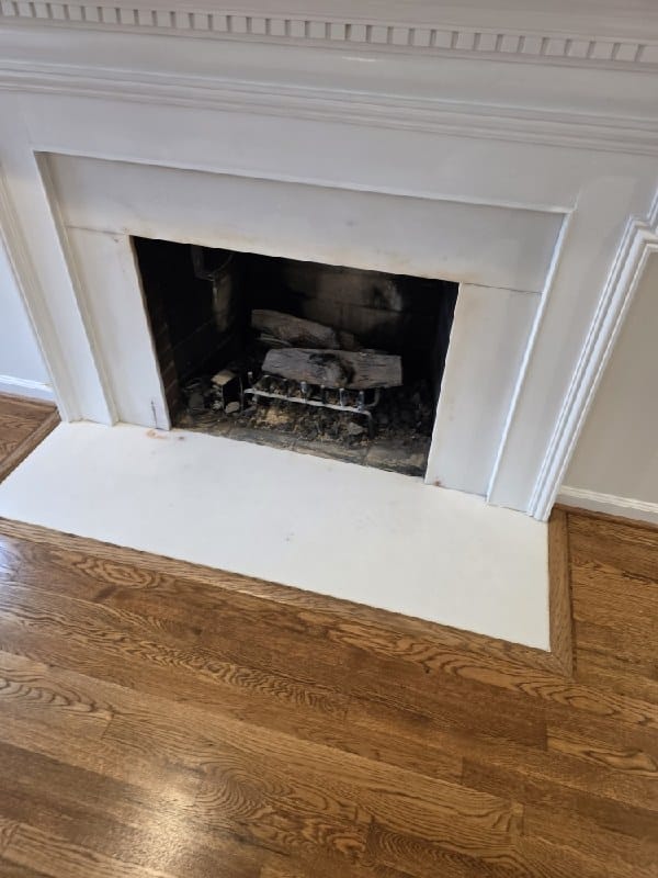 Fireplace surround from a Rose job in Alexandria, VA
