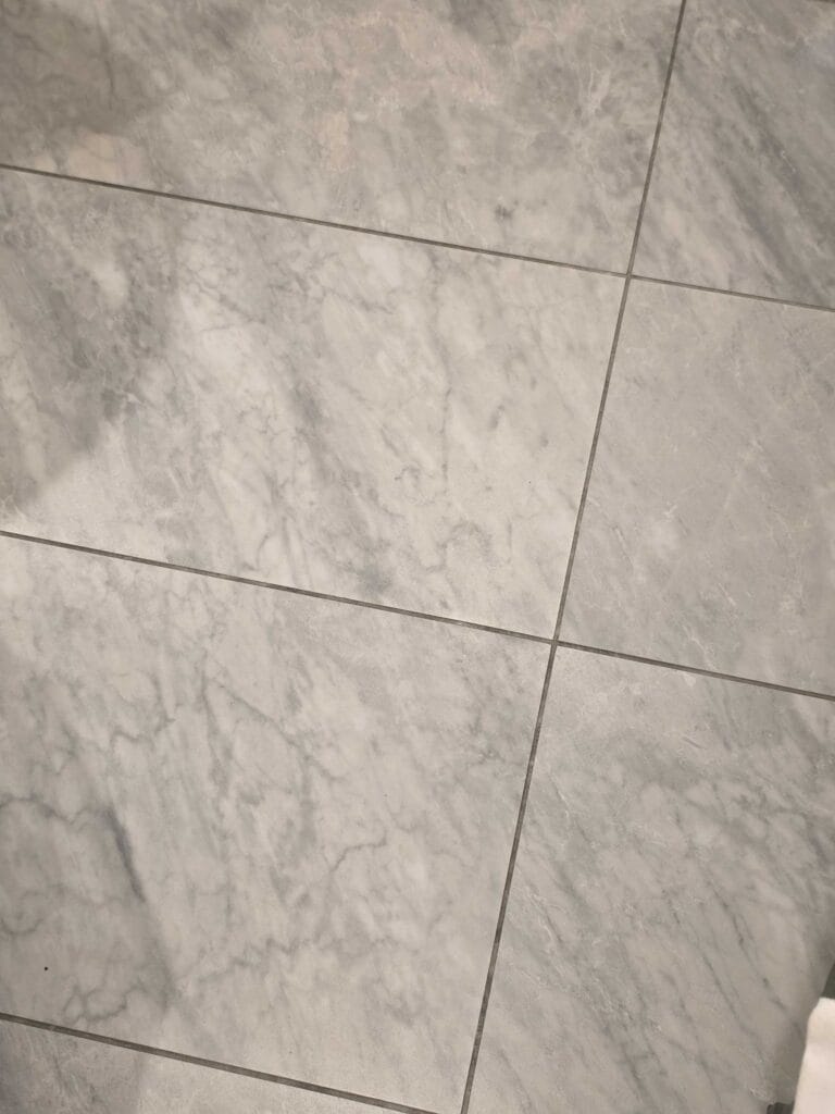 Marble tile floor from a Rose job in Washington, DC