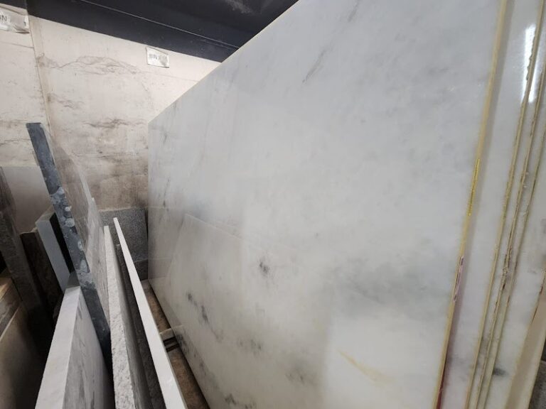Polished marble surface, Rose Restoration project