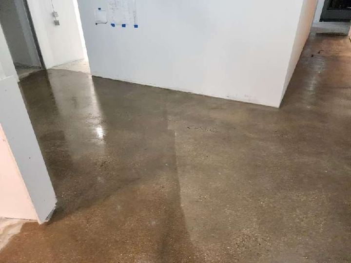 Concrete and stone work at an office building in Arlington, VA, work by Rose Restoration