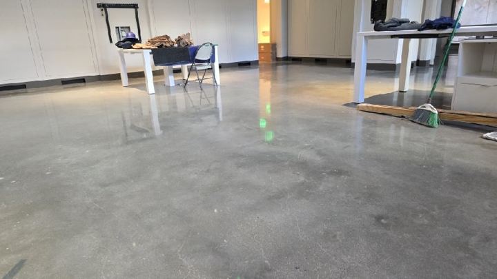 Concrete work at a commercial building in Bethesda, MD, work by Rose Restoration