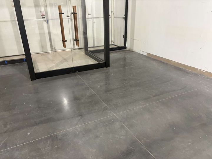 Concrete and grout work at a commercial building in Bethesda, MD, work by Rose Restoration