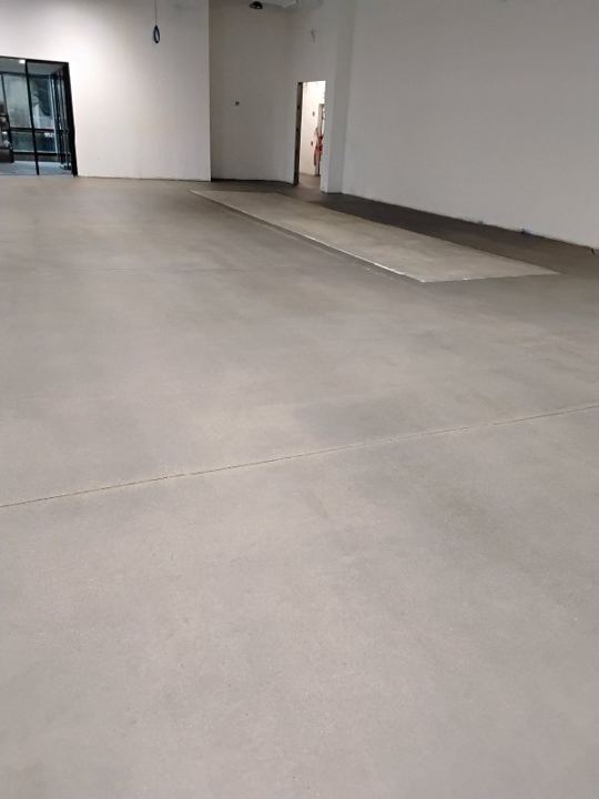 Concrete work at a commercial building in Germantown, MD, work by Rose Restoration