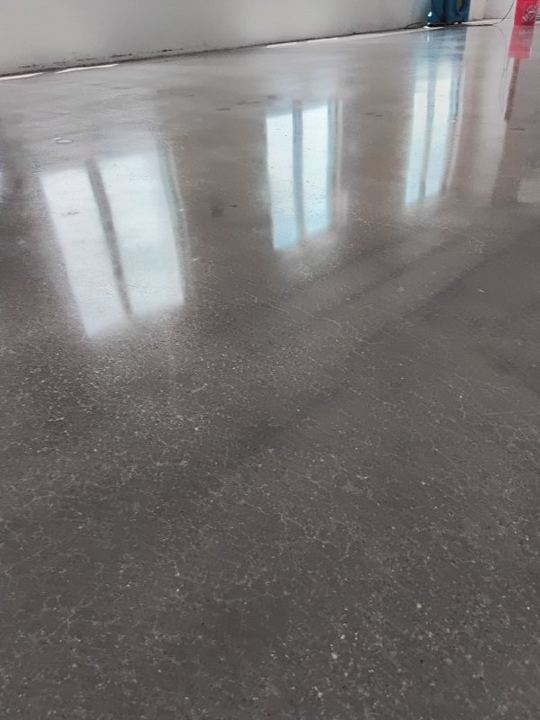 Concrete work at an office building in Washington, DC, work by Rose Restoration