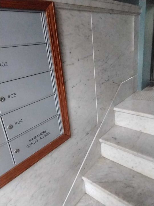 Grout and stone work at a commercial building in Washington, DC, work by Rose Restoration